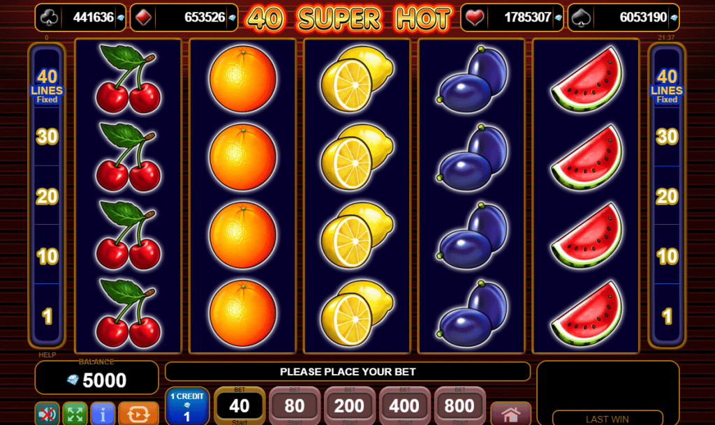 40 super hot slot oyunlari nasil oynanir